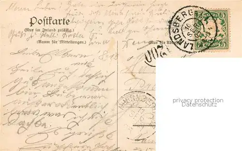 AK / Ansichtskarte Landsberg_Lech Hauptplatz Landsberg_Lech