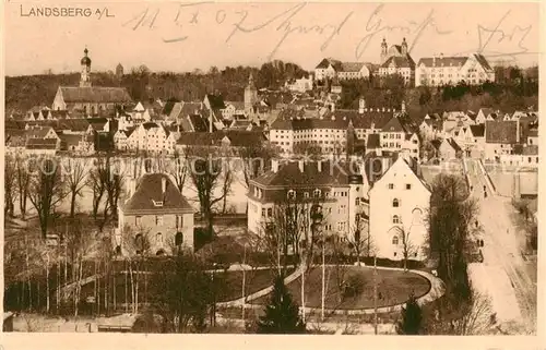 AK / Ansichtskarte Landsberg_Lech Teilansicht Landsberg_Lech