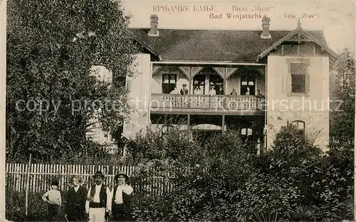 AK / Ansichtskarte Bad_Wrnjatschka_Vranjska_Banja_Serbija Villa Zwak 