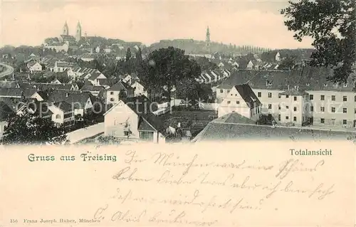 AK / Ansichtskarte Freising_Oberbayern Totalansicht Freising Oberbayern