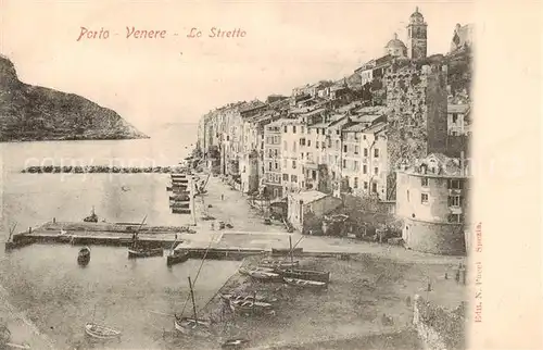 AK / Ansichtskarte Porto Venere_Portovenere_IT Lo Stretto 