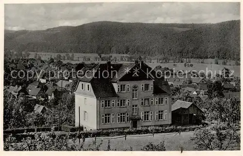 AK / Ansichtskarte Bad_Koenig_Odenwald Pension Geschw. Schaefer Aussenansicht Bad_Koenig_Odenwald