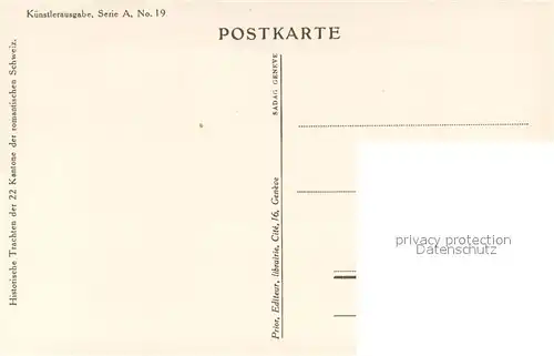 AK / Ansichtskarte Trachten_Schweiz Appenzell 