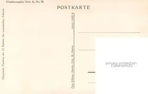 AK / Ansichtskarte Trachten_Schweiz St.Gallen 