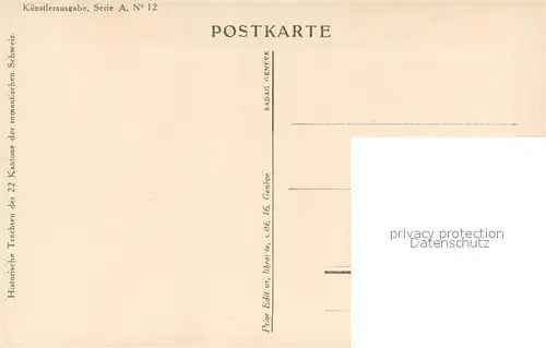 AK / Ansichtskarte Trachten_Schweiz Uri 