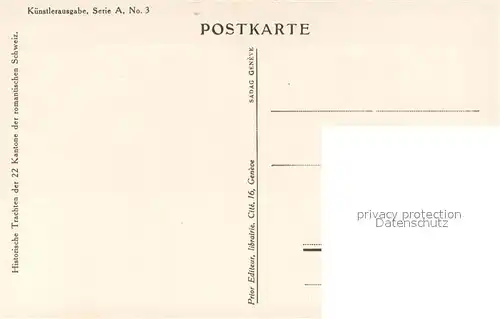 AK / Ansichtskarte Trachten_Schweiz Freiburg 