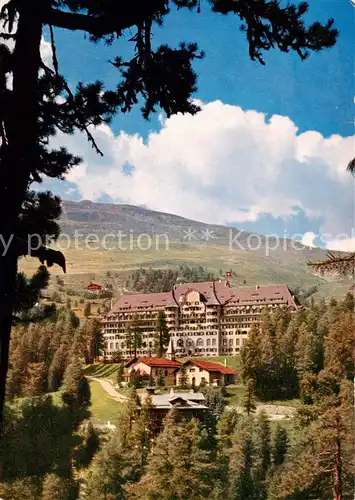 AK / Ansichtskarte St_Moritz_GR Hotel Suvretta House St_Moritz_GR