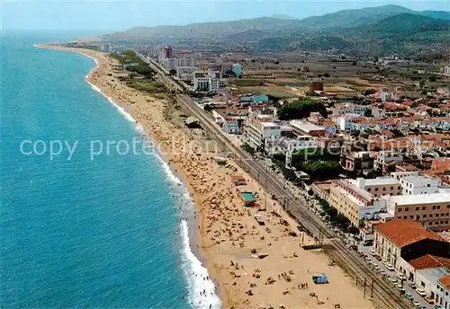 AK / Ansichtskarte Malgrat de Mar_Cataluna_ES Kuestenpanorama 