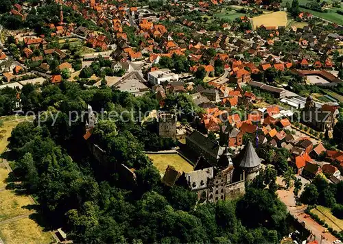 AK / Ansichtskarte Bad_Bentheim Stadtbild mit Burg Bad_Bentheim
