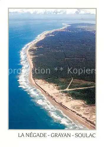 AK / Ansichtskarte Grayan_33_Gironde La Negade vue aerienne 