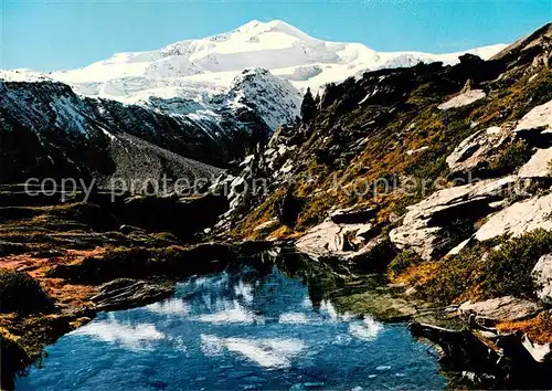 AK / Ansichtskarte Martelltal_Bolzano_IT Zufallspitzen Cevedale Bergsee Vinschgau 
