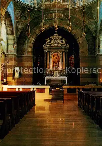 AK / Ansichtskarte Barbana_Isola_di_IT Chiesa interno Kirche Altar 