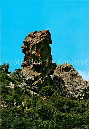 AK / Ansichtskarte Mercadal_Menorca_Islas_Baleares_ES Pena del Indio Indian Rock Felsen 