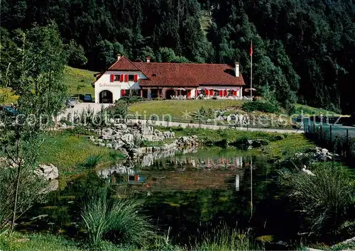 AK / Ansichtskarte Roches_Moutier Restaurant La Charbonniere 