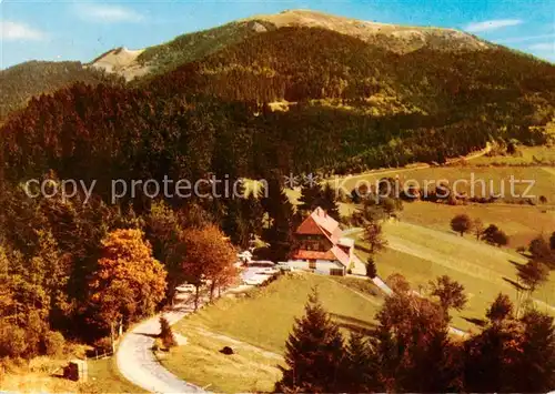 AK / Ansichtskarte Neuenweg Gasthaus Pension Haldenhof Fliegeraufnahme Neuenweg