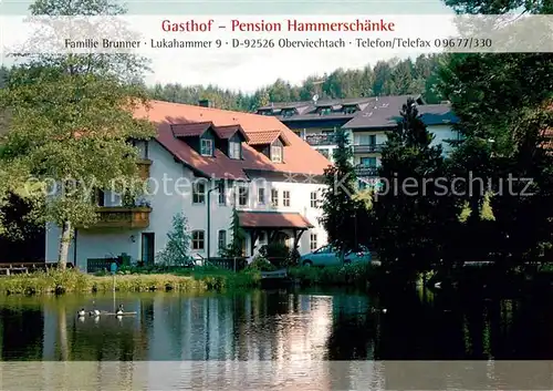 AK / Ansichtskarte Oberviechtach Gasthof Pension Hammerschaenke Oberviechtach