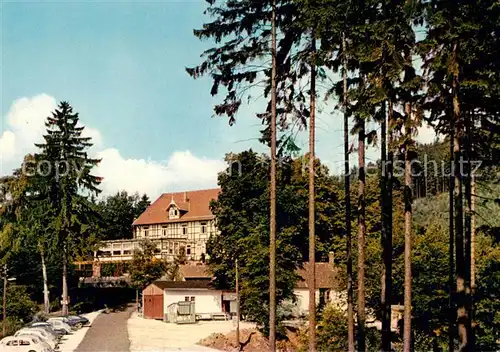 AK / Ansichtskarte Bad_Sachsa_Harz Berghotel zum Katzenstein Bad_Sachsa_Harz