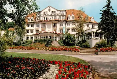 AK / Ansichtskarte Bad_Mergentheim Kursanatorium Hohenlohe Bad_Mergentheim