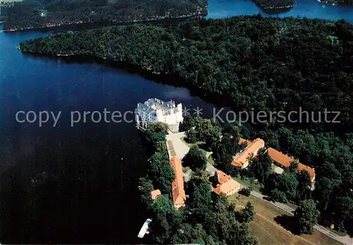 AK / Ansichtskarte Orlik_nad_Vltavou_CZ Fliegeraufnahme mit Schloss 