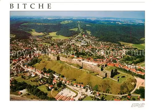 AK / Ansichtskarte Bitche_57_Moselle Fliegeraufnahme 