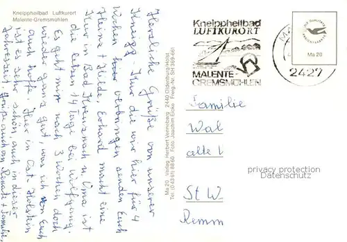 AK / Ansichtskarte Malente Gremsmuehlen Fliegeraufnahme Malente Gremsmuehlen