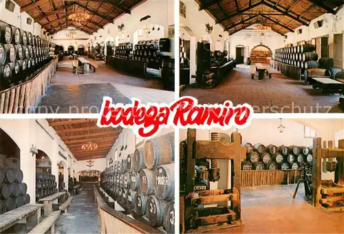 AK / Ansichtskarte Llagostera_Costa_Brava_ES Bodega Ramiro Weinkeller 