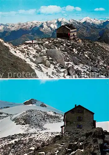 AK / Ansichtskarte Schwarzensteinhuette_2922m_Zillertal_Tirol_AT Panorama 