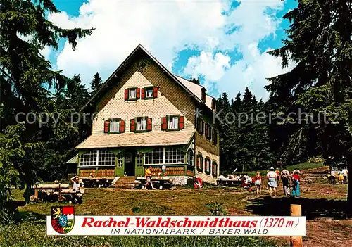AK / Ansichtskarte Bayerischer_Wald Rachel Waldschmidthaus Bayerischer Wald
