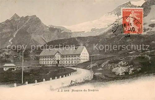 AK / Ansichtskarte Simplon_Hospiz Hospice du Simplon Simplon Hospiz