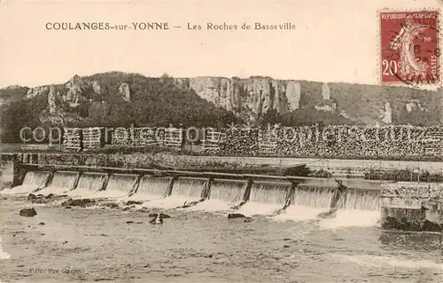 AK / Ansichtskarte Coulanges sur Yonne_89 Les Roches de Basseville 