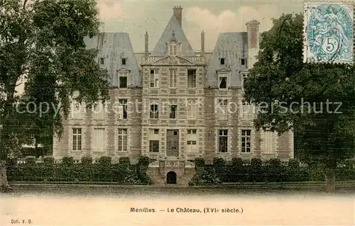 AK / Ansichtskarte Menilles_27_Eure Chateau Schloss 