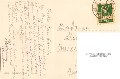 AK / Ansichtskarte Morat_Murten_FR Rubenloch 