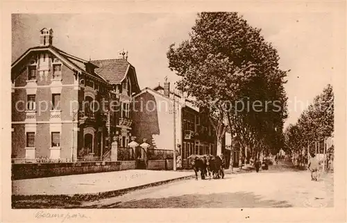 AK / Ansichtskarte Beaurepaire_Isere Boulevard de la Gare   Ochsen Beaurepaire Isere