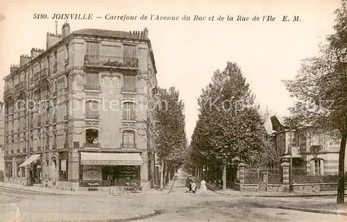 AK / Ansichtskarte Joinville_94 le Pont Carrefour de l Avenue du Bac et de la Rue de l Ile 