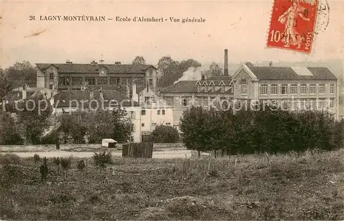 AK / Ansichtskarte Montevrain_77 Ecole d Alembert   Vue generale 