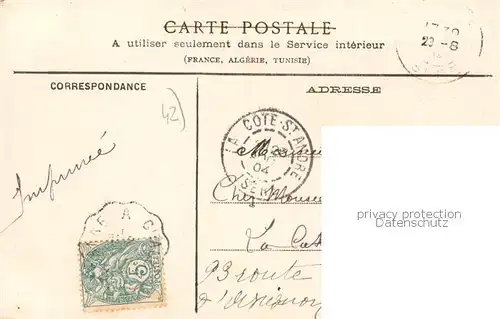 AK / Ansichtskarte Charlieu Pensionnat et ecole libre Charlieu