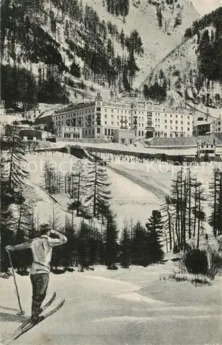 AK / Ansichtskarte Pontresina Hotel Pontresina Winter Pontresina