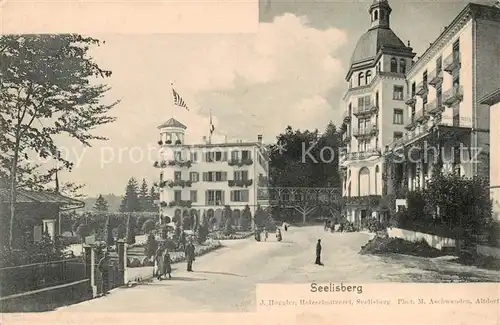 AK / Ansichtskarte Seelisberg_UR Teilansicht hist. Gebaeude Seelisberg UR