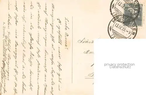 AK / Ansichtskarte Menzingen__ZG Toechter Institut u. Lehrerinnenseminar 