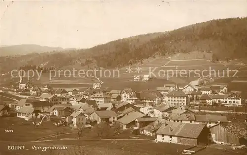 AK / Ansichtskarte Court_Moutier_BE Gesamtansicht 