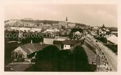 AK / Ansichtskarte Lysa__nad_Labem_Lissa_Elbe_CZ Gesamtansicht 