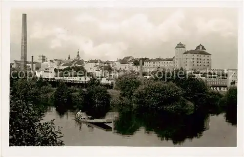AK / Ansichtskarte Mlada_Boleslav_Jungbunzlau_CZ Teilansicht am Wasser 