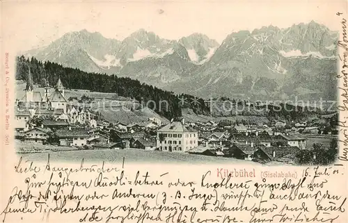 AK / Ansichtskarte Kitzbuehel_Tirol_AT Gesamtansicht 
