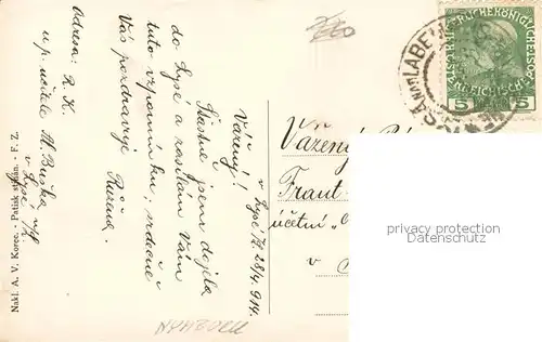 AK / Ansichtskarte Lysa__nad_Labem_Lissa_Elbe_CZ Kirche Aussenansicht 