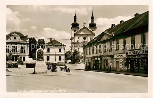AK / Ansichtskarte Stara_Boleslav_Altbunzlau_CZ Namesti 