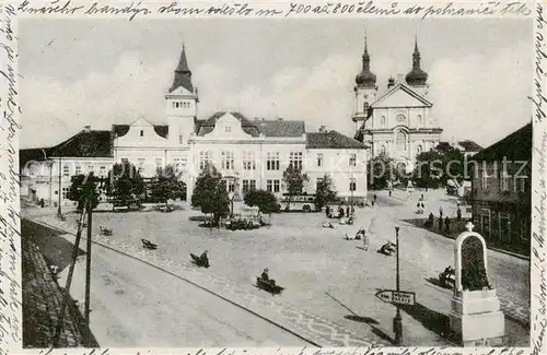 AK / Ansichtskarte Stara_Boleslav_Altbunzlau_CZ Platz m. Kirche 