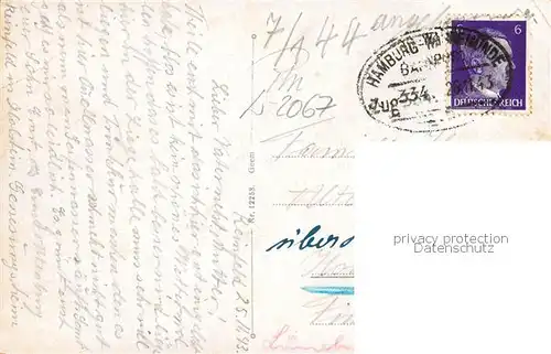 AK / Ansichtskarte Reinfeld_Holstein Herrenteich   A. H. Strasse   Neuhoeferteich   Pastorat Reinfeld_Holstein