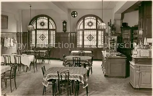 AK / Ansichtskarte Zuerich_ZH Cafe Innenansicht Stube Zuerich_ZH