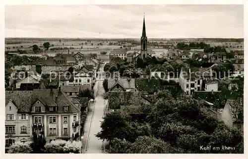 AK / Ansichtskarte Kehl_Rhein Gesamtansicht Kehl_Rhein