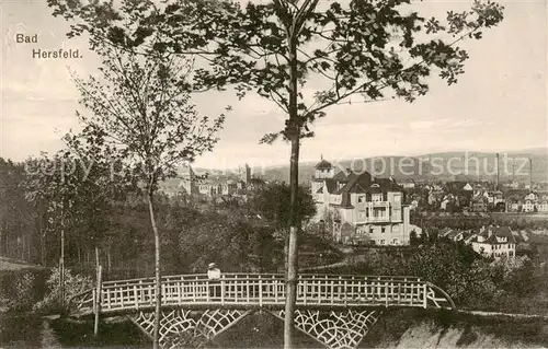 AK / Ansichtskarte Bad_Hersfeld Teilansicht   Feldpost Bad_Hersfeld